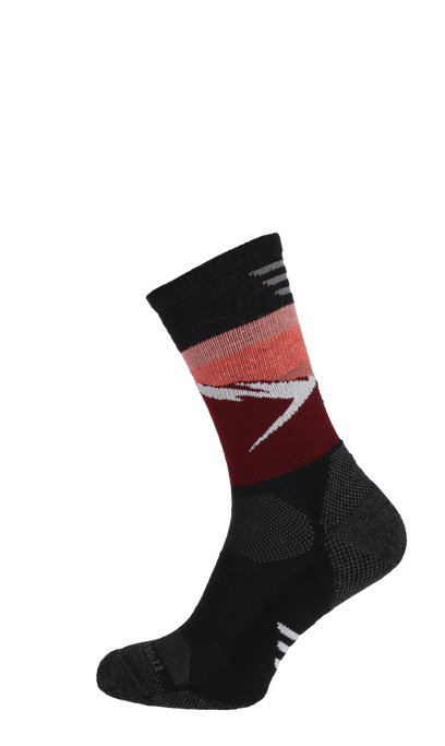 Modern Mountain Crew Heren Wandelsokken Klasse 1 Black