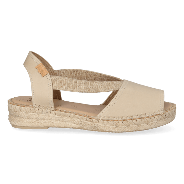 Tala Dames Espadrilles Leer Gel