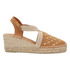 Tatiana Dames Espadrilles Suede Cuiro