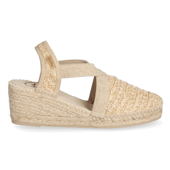 Terra-NZ Raffia Dames Espadrilles Natural