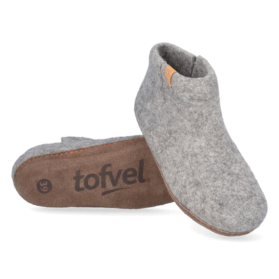 Mula Wolvilt Sloffen Marbled Light Grey