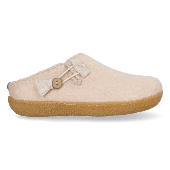 Sundara Wolvilt Pantoffels Camel