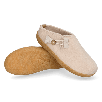 Sundara Wolvilt Pantoffels Camel