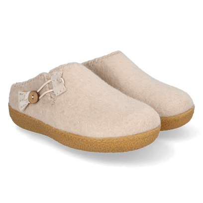 Sundara Wolvilt Pantoffels Camel