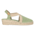 Verdi-V Dames Espadrilles Canvas Menta