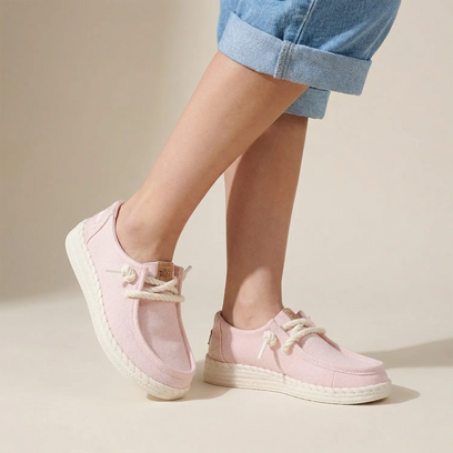 Wendy Espadrille Hibiscus Dames Instappers Pale Lilac/Multi