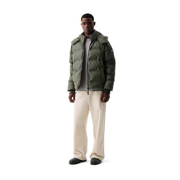 Wiley Sonic Welded PU Puffer Jacket Kambaba Green
