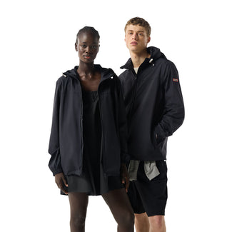Packable Shell Rain Jacket Hunter Black