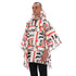 Unisex Printed Packable Poncho Hunter AOP