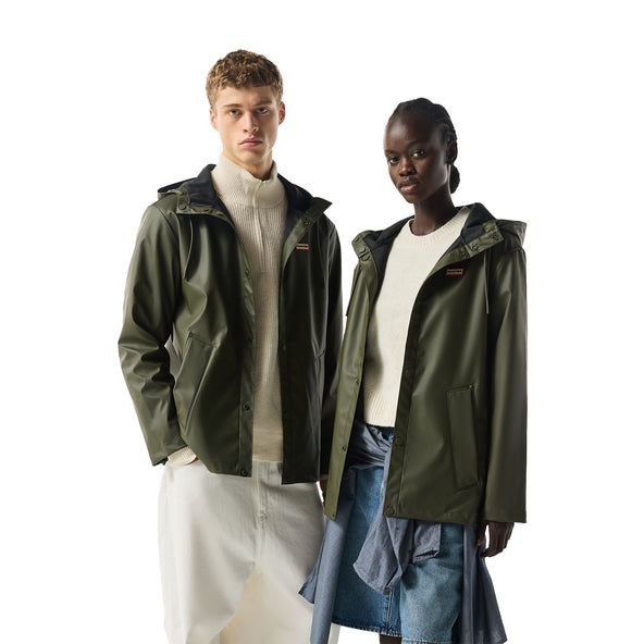 Izzy PU Hooded Jacket Kambaba