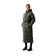 Women’s Hutchison PU Sonic Welded Long Puffer Jacket Kambaba Green