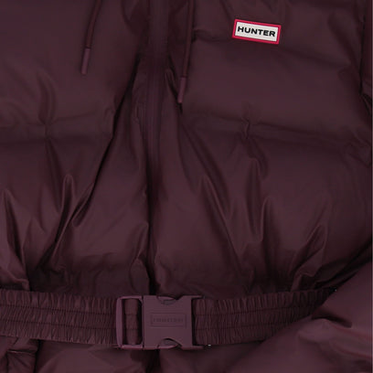 Women’s Hutchison PU Sonic Welded Long Puffer Jacket Port Royale