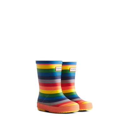 Original Kids First Rainbow Wellington Boots Multi
