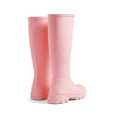 Unisex Downpour Tall Wellington Boots Parfait Pink