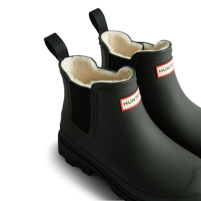 Unisex Downpour Chelsea Insulated Boots Black