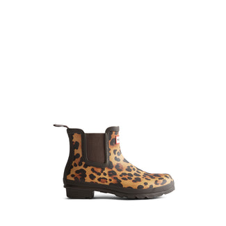 Women's Original Chelsea Leopard Boots Leopard Print/Chocolate Brown