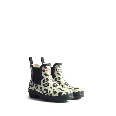 Women's Original Chelsea Leopard Boots Snow Leopard/Black