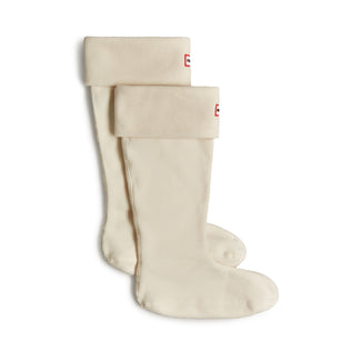 Fleece Tall Boots Socks Hunter White