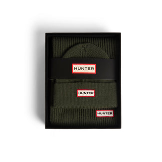 Jura Scarf and Beanie Box Set Kambaba Green