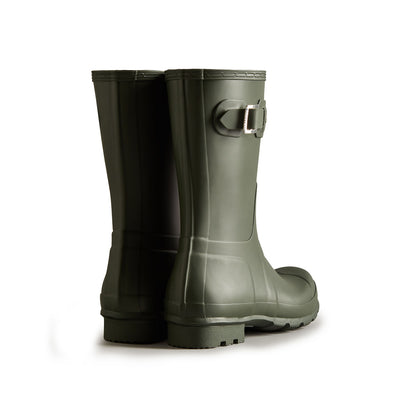 Men's Original Short Wellington Boots Dark Olive