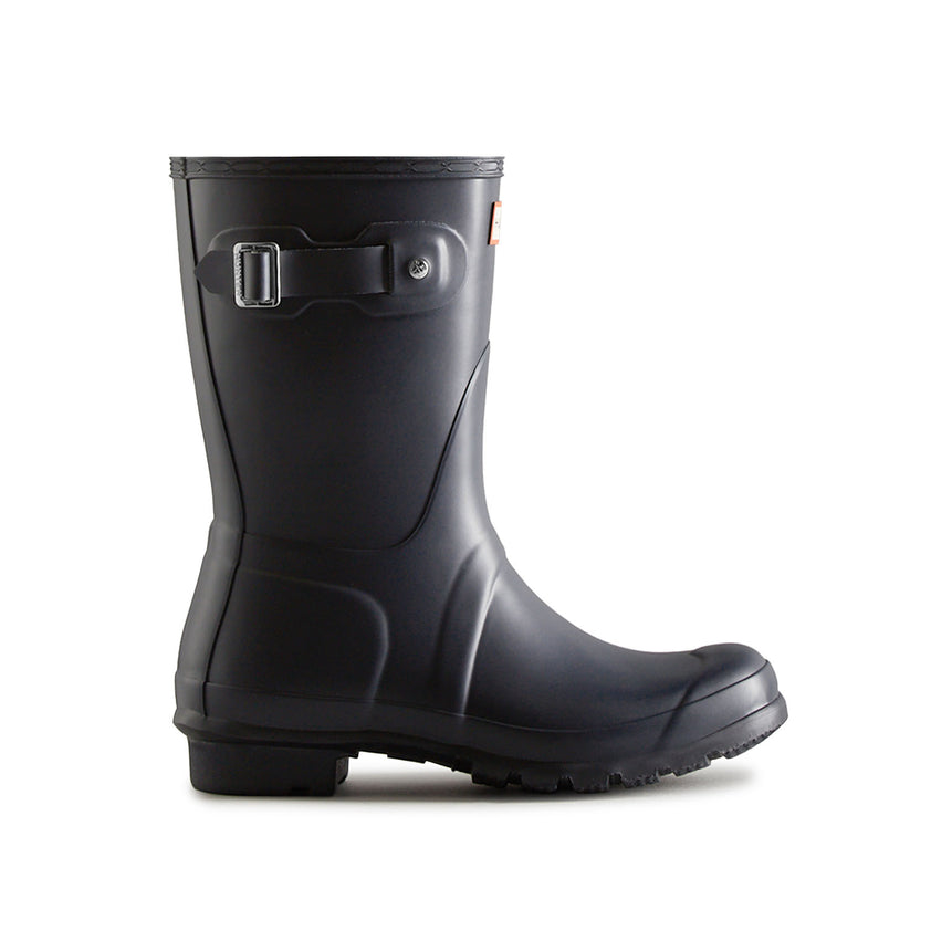 Women's Original Short Wellington Boots Hunter Navy