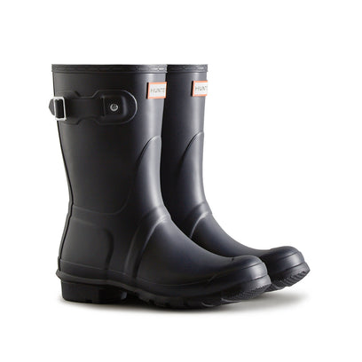 Women's Original Short Wellington Boots Hunter Navy