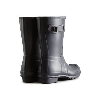 Women's Original Short Wellington Boots Hunter Navy