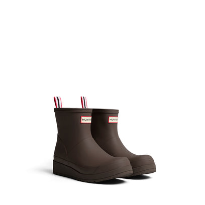 Women's Play Short Wellington Boots Chocolate Brown