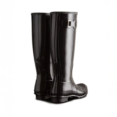 Women's Original Tall Gloss Wellington Boots Black