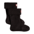 Kids Fleece Boot Socks Black