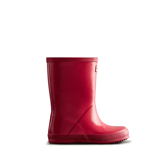 Original Kids First Gloss Wellington Boots Bright Pink