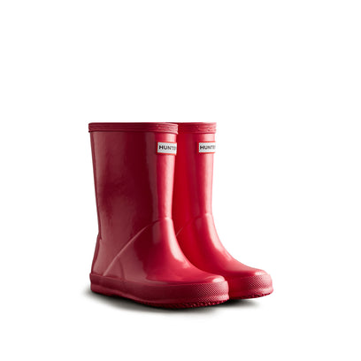 Original Kids First Gloss Wellington Boots Bright Pink