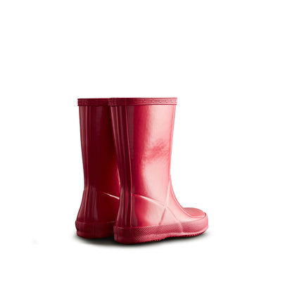 Original Kids First Gloss Wellington Boots Bright Pink