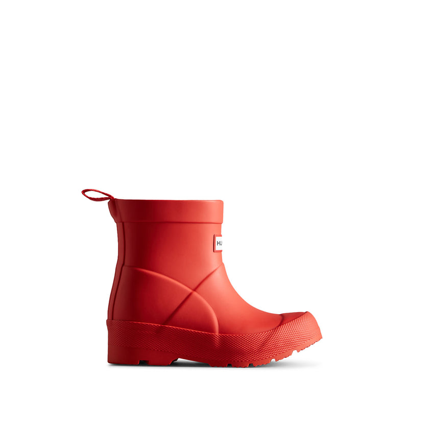 Little Kids Play Boots Logo Red