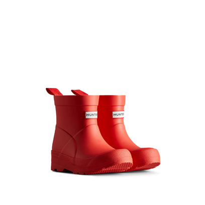 Little Kids Play Boots Logo Red