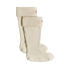 Recycled Fleece Tall Boot Socks Hunter White