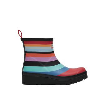 Women's Play Short Boots Multi Stripe