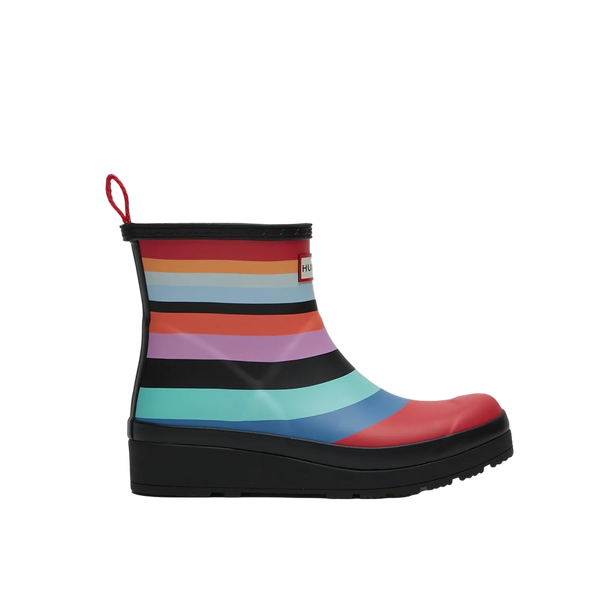 Women's Play Short Boots Multi Stripe