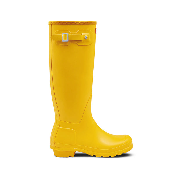 Women's Original Tall Wellington Boots Hunter Yellow