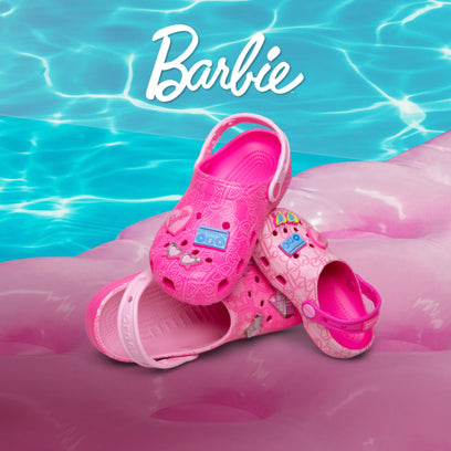 Classic Pink Barbie Clogs