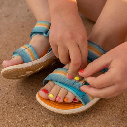 Elle Backstrap Older Kids Sandalen Ipanema/Iceland Poppy