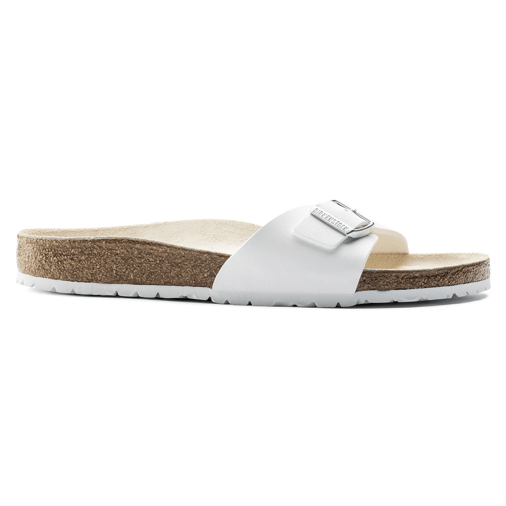 Madrid Dames Slippers White Narrow-fit
