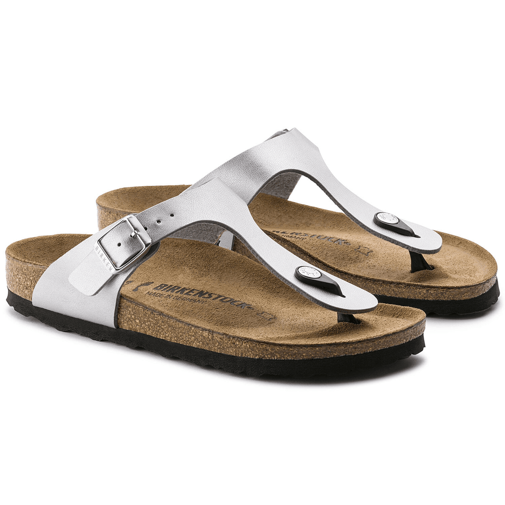Gizeh Dames Slippers Silver Regular-fit