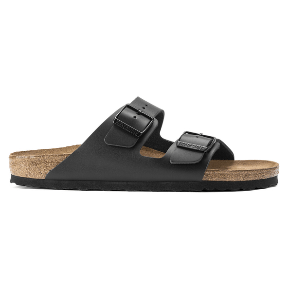 Arizona Slippers Black Narrow-fit