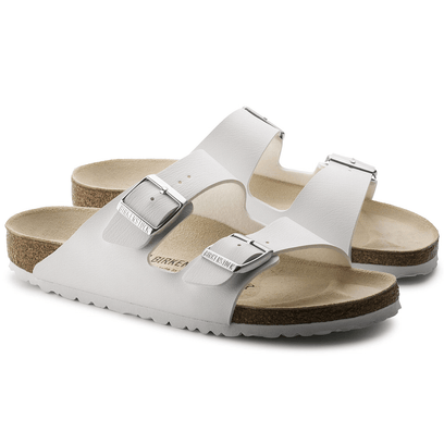 Arizona Slippers White Narrow-fit