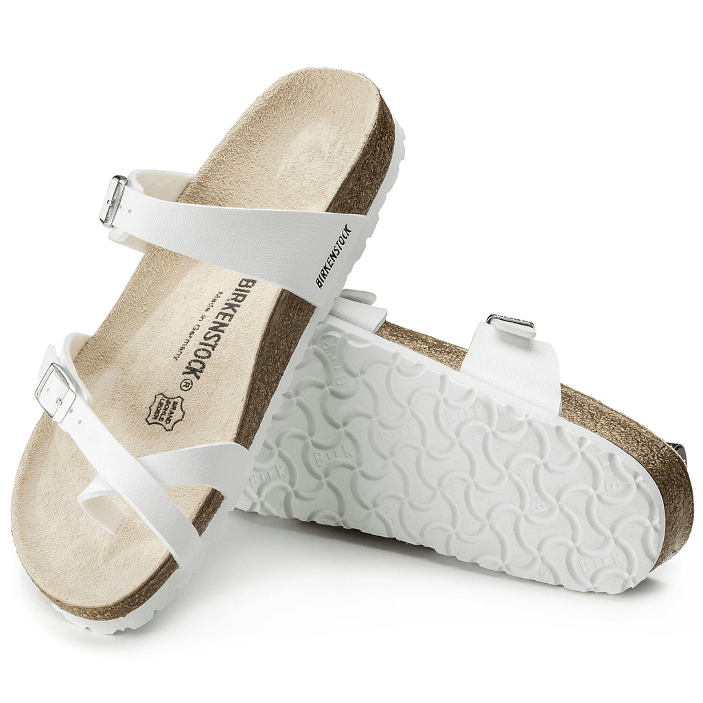 Mayari Slippers White Narrow-fit