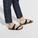 Mayari Dames Slippers Black Patent Narrow-fit