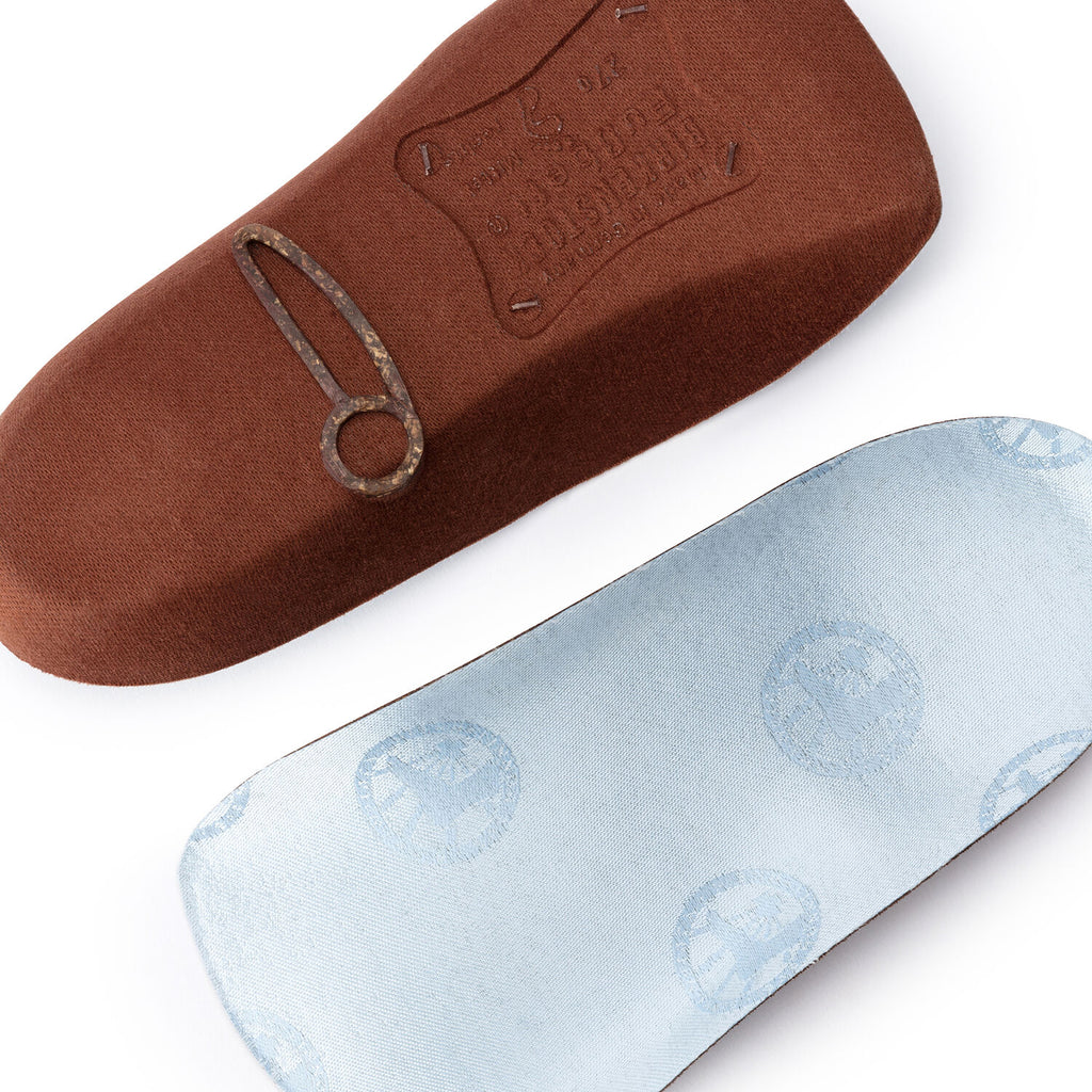 Blue Footbed Tradition Narrow-fit