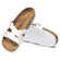 Yao Dames Slippers Balance White Patent Narrow-fit