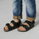 Milano Kids Sandalen Seaweed Black Narrow-fit